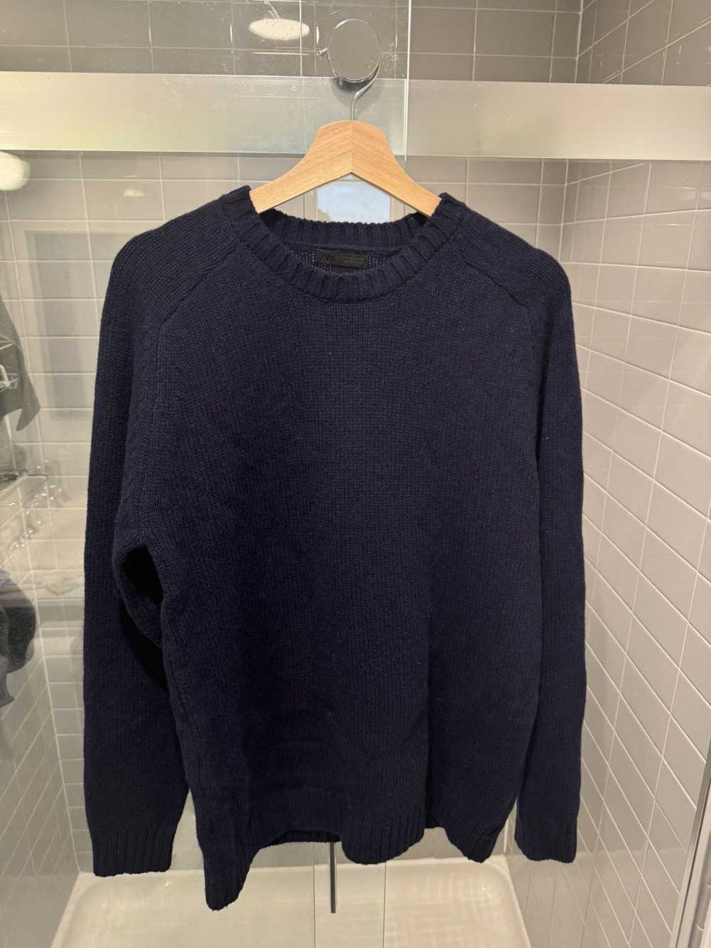 Zara Navy Zara Sweater - image 1