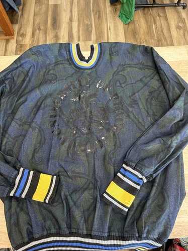 80s Vivienne Westwood worlds end  長袖 VIVIENNE WESTWOOD WORLDS END SQUIGGLE PRINT LONG SLEEVE TEE