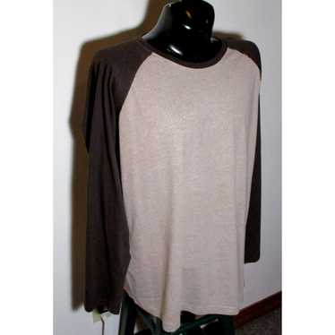 Levi's Big and Tall Brown Long Sleeve Crew Neck T… - image 1