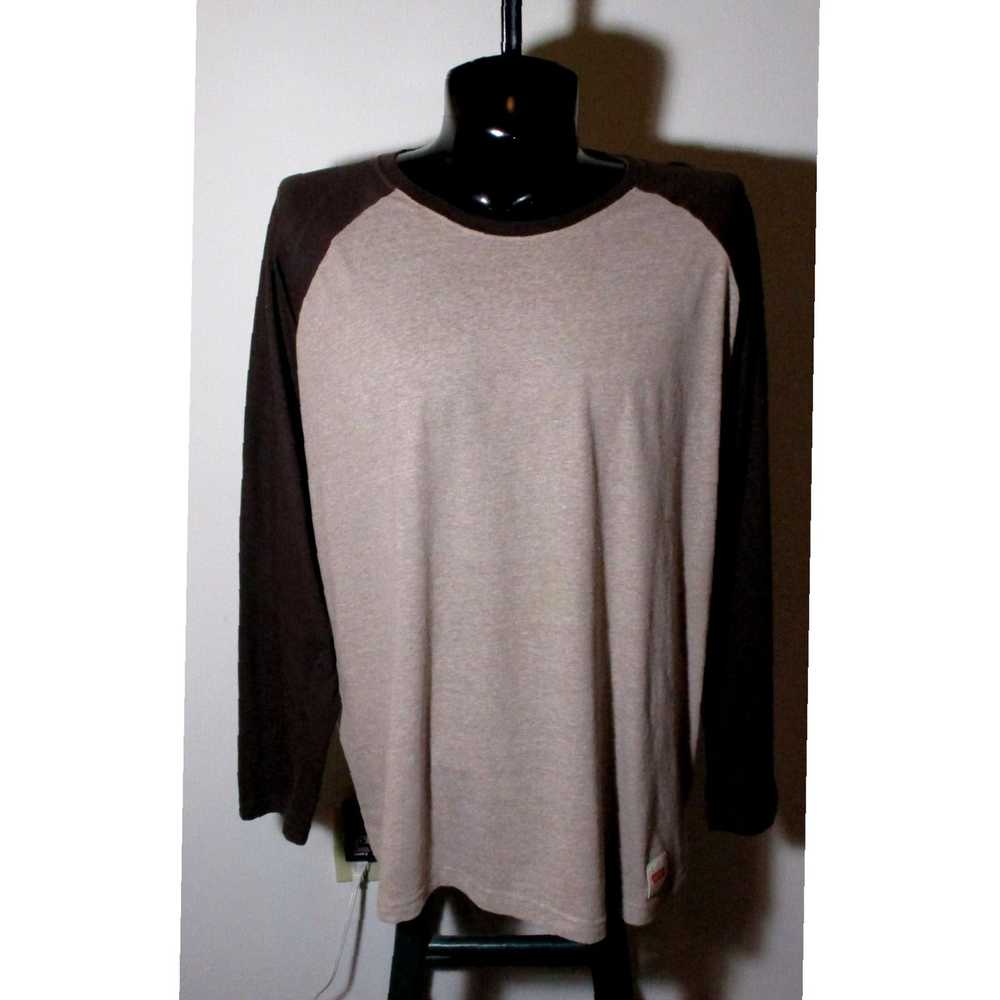 Levi's Big and Tall Brown Long Sleeve Crew Neck T… - image 3