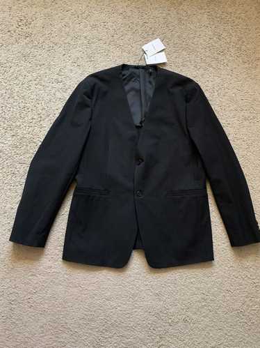 Theory THEORY BLACK COLLAR LESS BLAZER