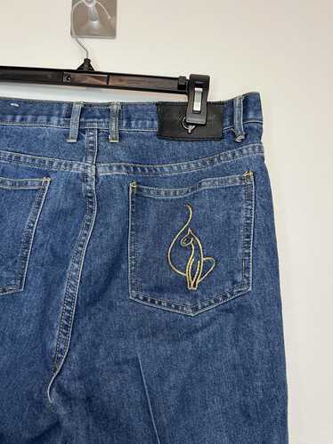 Designer Vintage Y2K Baby Phat Denim Flare Leg Jea