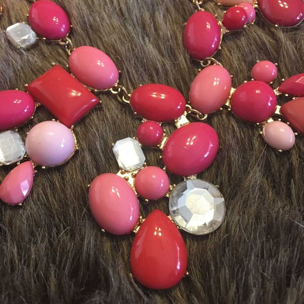 Jewelry Charming Charlie bold pink stone necklace - image 6