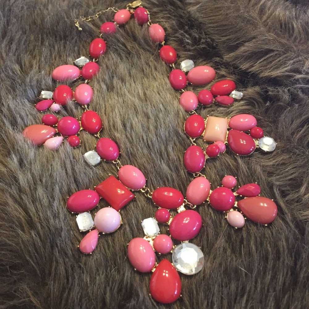 Jewelry Charming Charlie bold pink stone necklace - image 9