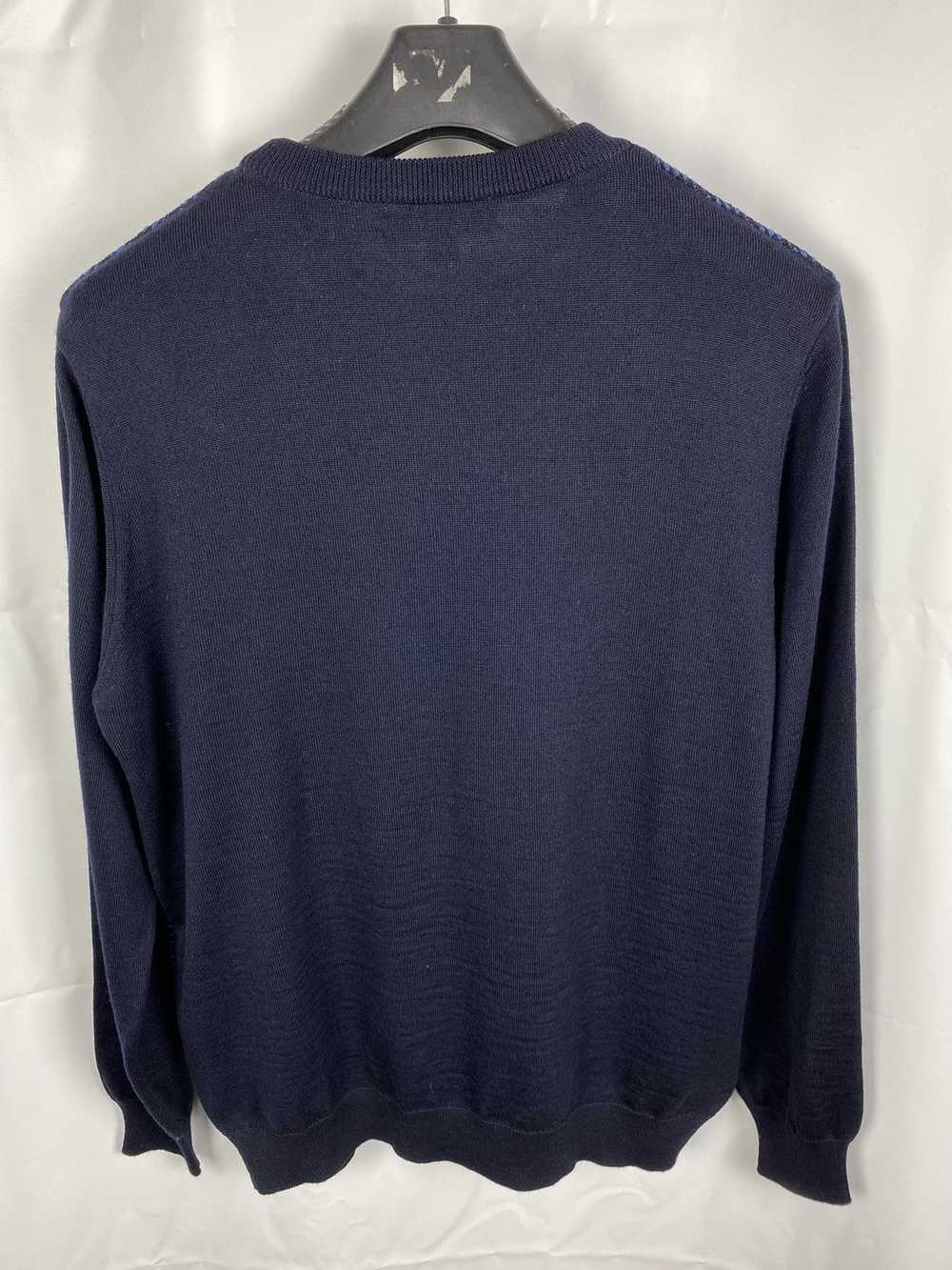 Burberry Burberry London Wool Knit Blue Sweater s… - image 5