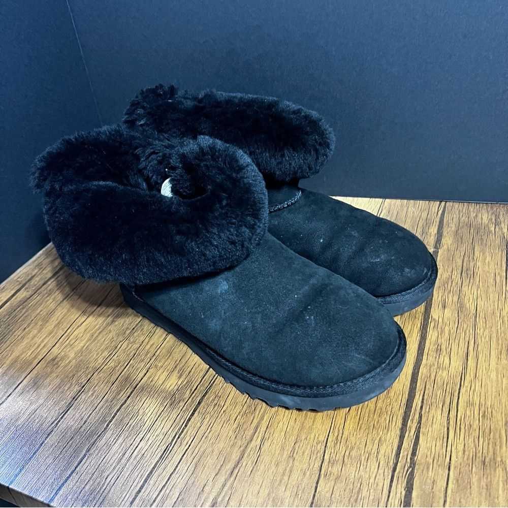 Ugg Ugg Classic Mini Fluff Suede Sheepskin Cuff B… - image 5