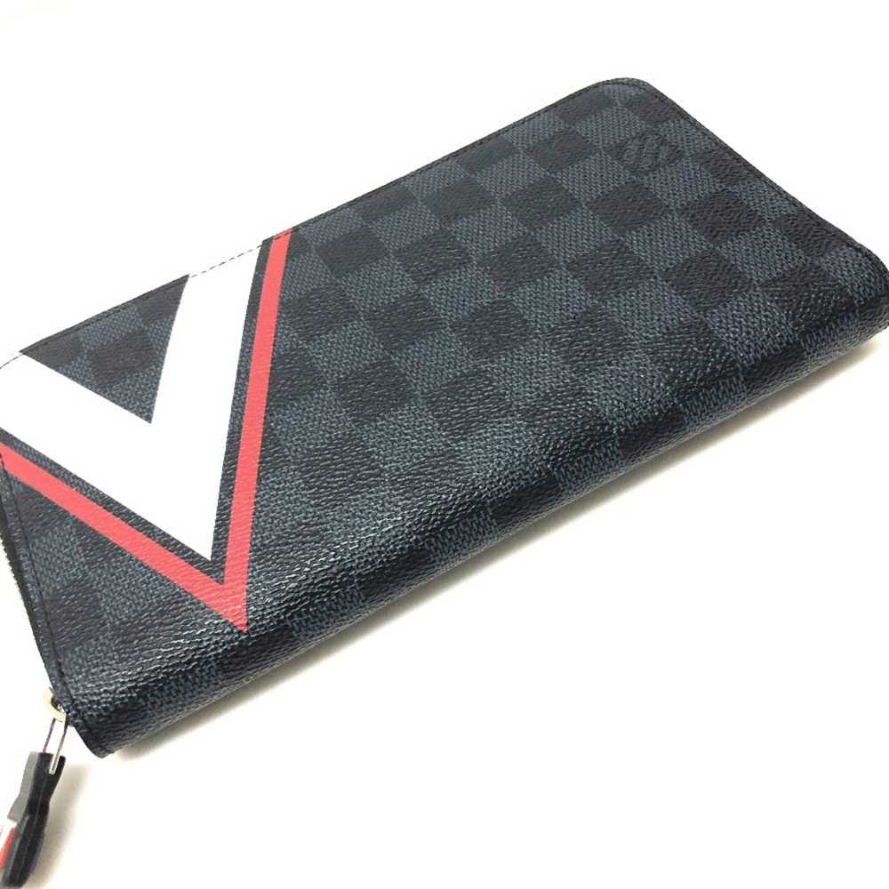 Louis Vuitton Zippy Navy Canvas Wallet (Pre-Owned) - image 5