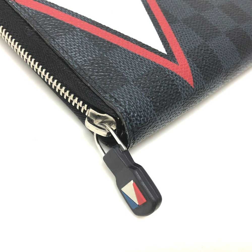 Louis Vuitton Zippy Navy Canvas Wallet (Pre-Owned) - image 6