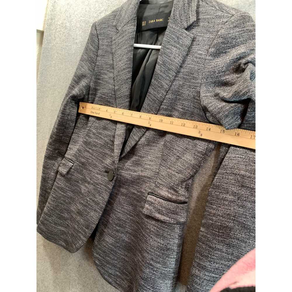 Zara ZARA Basic Suits Womens Size Extra Small Gray - image 4