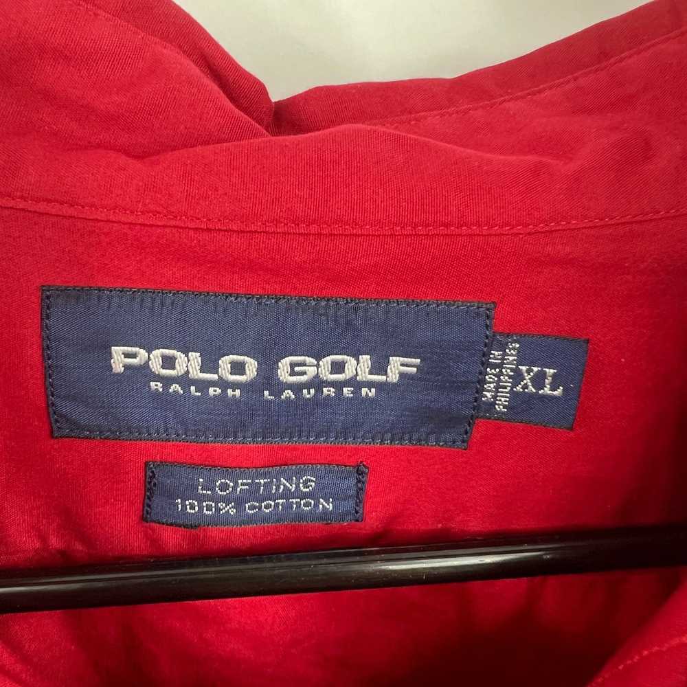 Polo Ralph Lauren Polo Golf Red Lofting Long Slee… - image 2