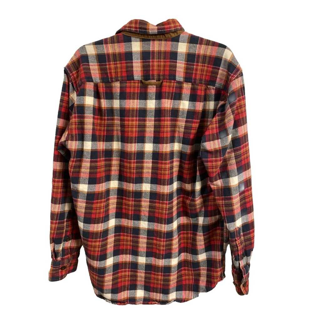 Orvis Orvis Shirt Mens Medium Red Flannel Plaid L… - image 2