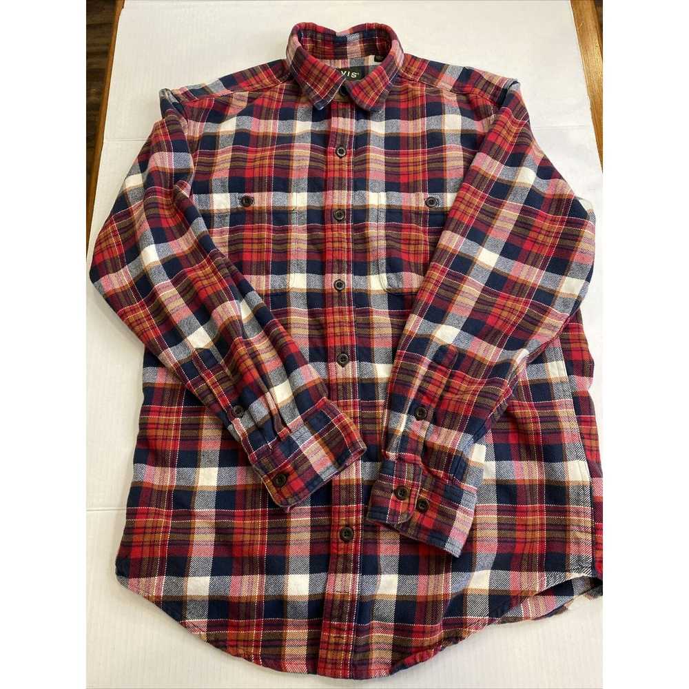 Orvis Orvis Shirt Mens Medium Red Flannel Plaid L… - image 3