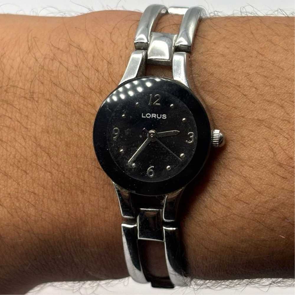 Other Silver & Black Lorus Watch - image 1