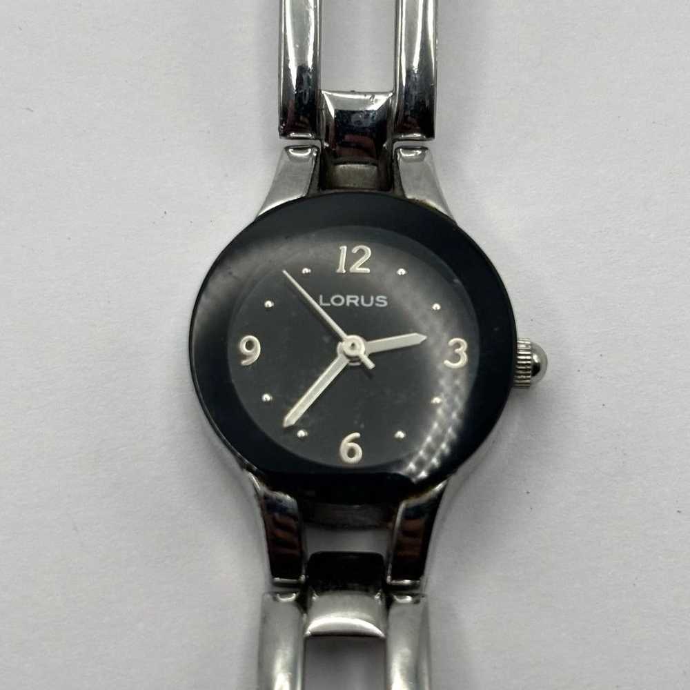 Other Silver & Black Lorus Watch - image 2