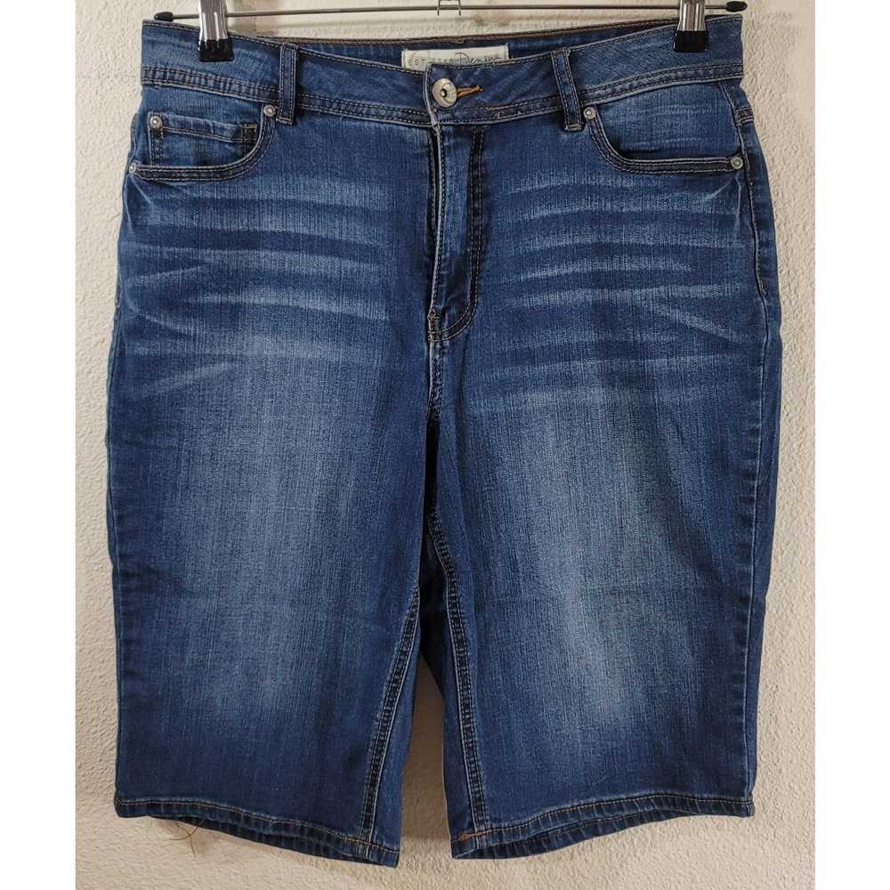 Other Cato Blue Light Washed Classic Denim Bermud… - image 1