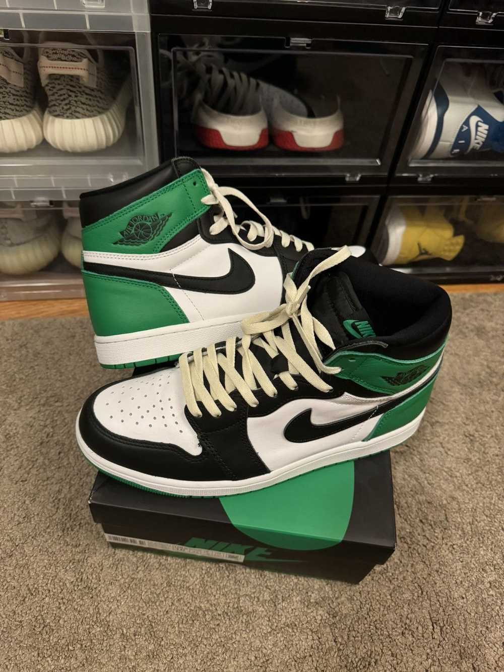 Jordan Brand Jordan 1 High Lucky Green size 10 - image 1