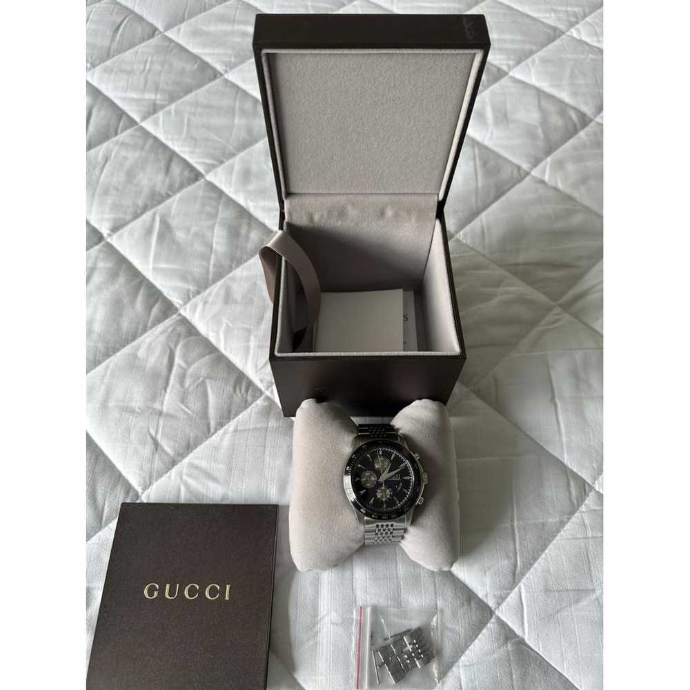 Gucci G-Timeless silver watch - image 4