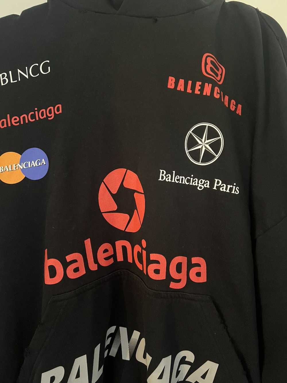 Balenciaga Balenciaga Top League Hoodie - image 2