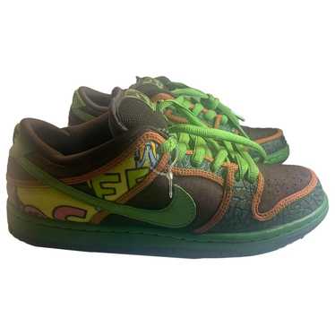 Nike Sb Dunk cloth lace ups - image 1