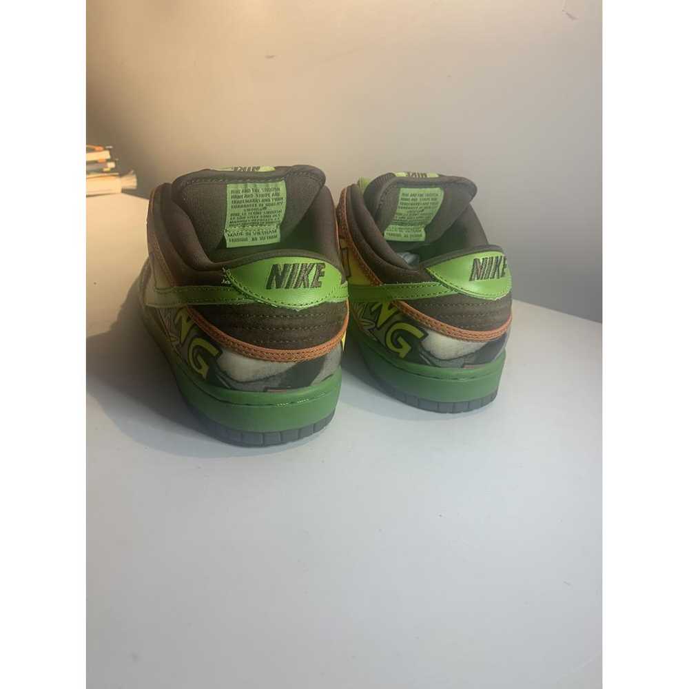 Nike Sb Dunk cloth lace ups - image 8