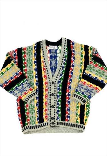 Carlo Colucci Jumper 3D Knit Cardigan