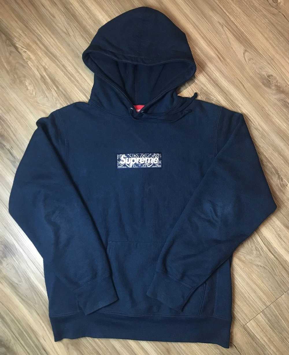 Supreme Supreme Bandana Box Logo Hoodie - image 3