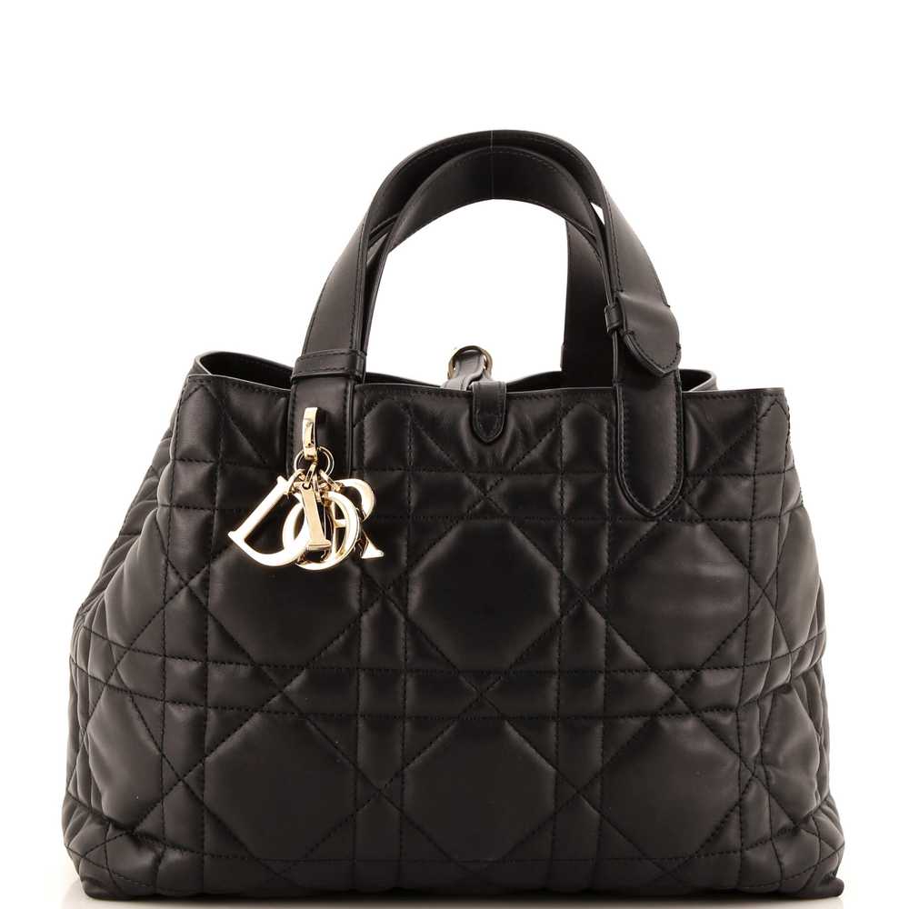 Christian Dior Toujours Tote Bag Macrocannage Qui… - image 1