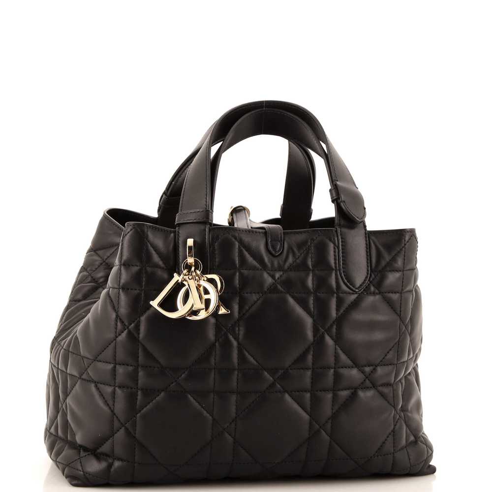 Christian Dior Toujours Tote Bag Macrocannage Qui… - image 2