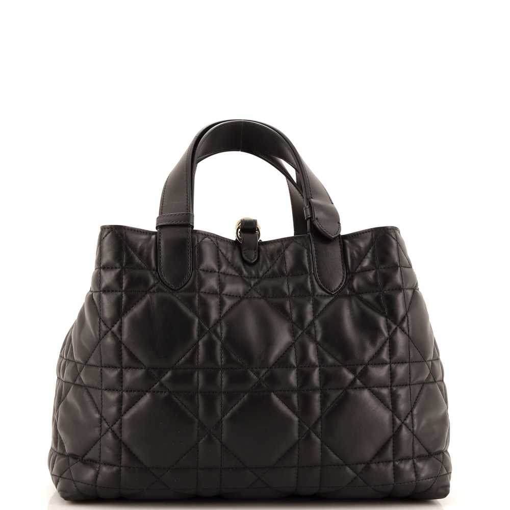 Christian Dior Toujours Tote Bag Macrocannage Qui… - image 3