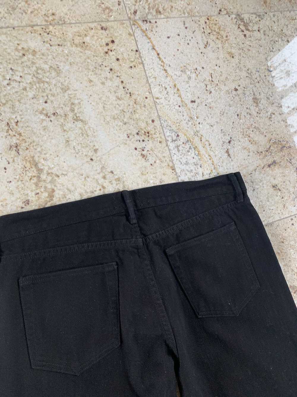 424 On Fairfax Single Zip Hem Denim in Black - image 11