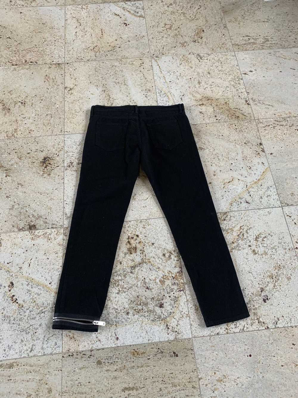 424 On Fairfax Single Zip Hem Denim in Black - image 12