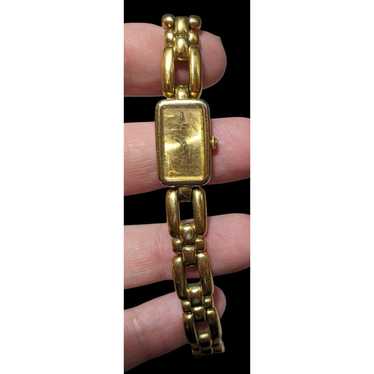 Seiko Vintage Seiko Gold Face Chain Link Analog Wa