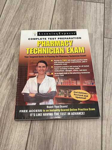 Designer Pharmacy tech exam book by learning expre