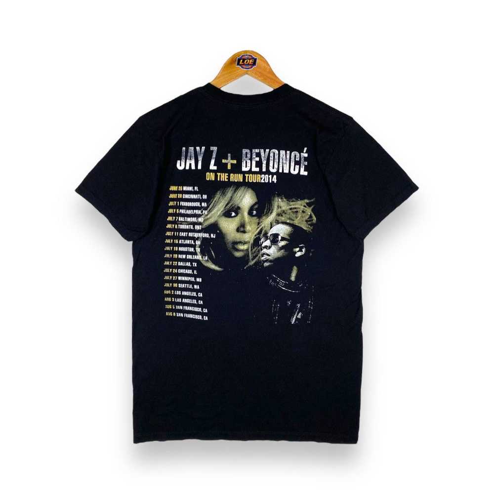 Beyonce × Jay Z × Tour Tee JAY Z + BEYONCE ON THE… - image 5