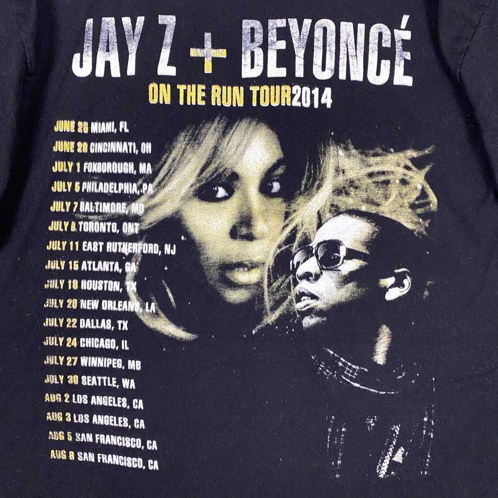 Beyonce × Jay Z × Tour Tee JAY Z + BEYONCE ON THE… - image 6