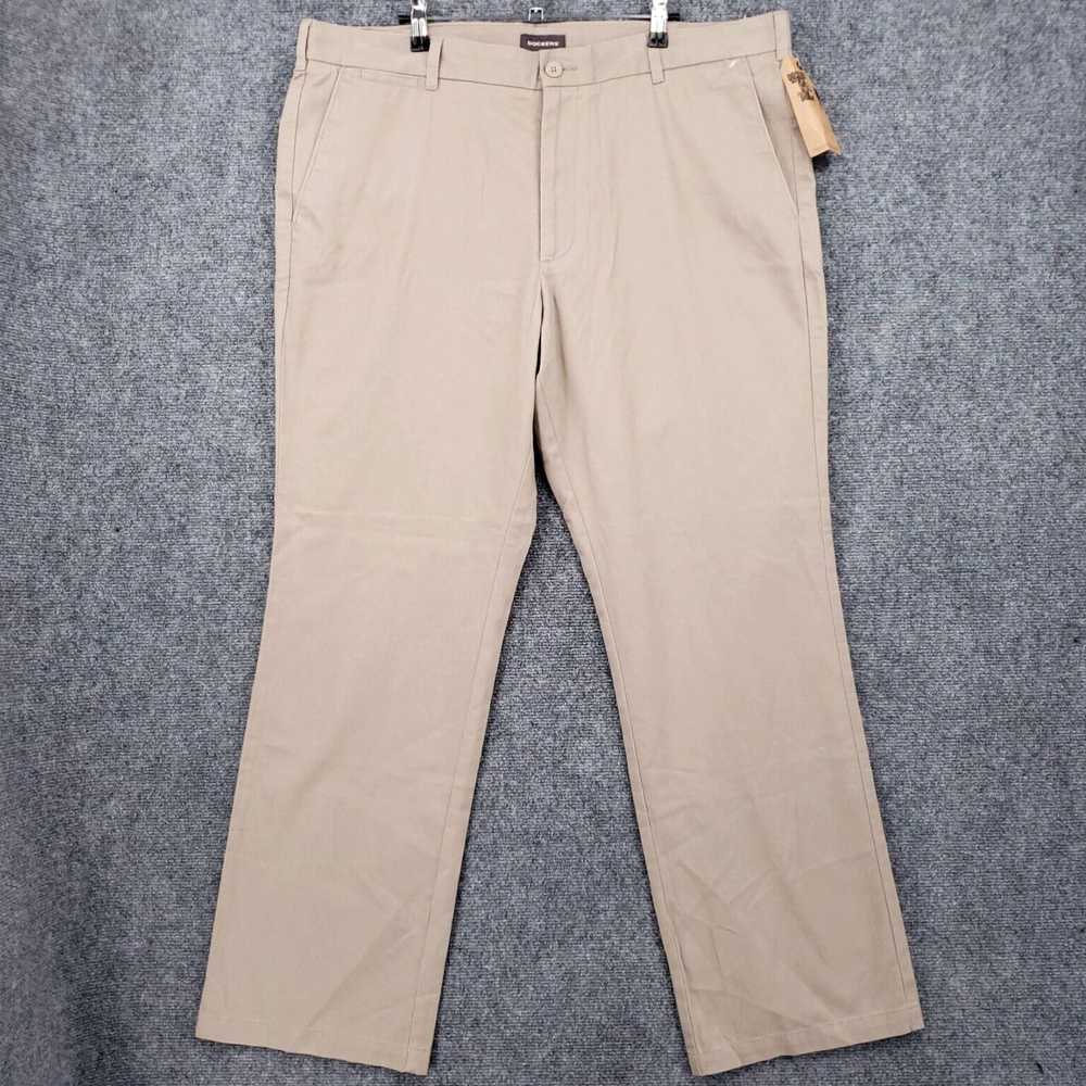 Dockers Mens 40x32 Khaki Chino Flat Front Straigh… - image 1