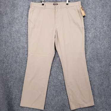 Dockers Mens 40x32 Khaki Chino Flat Front Straigh… - image 1