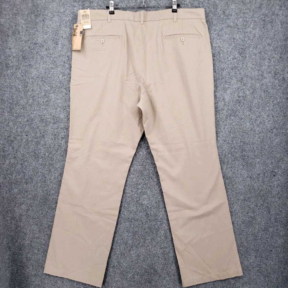 Dockers Mens 40x32 Khaki Chino Flat Front Straigh… - image 2