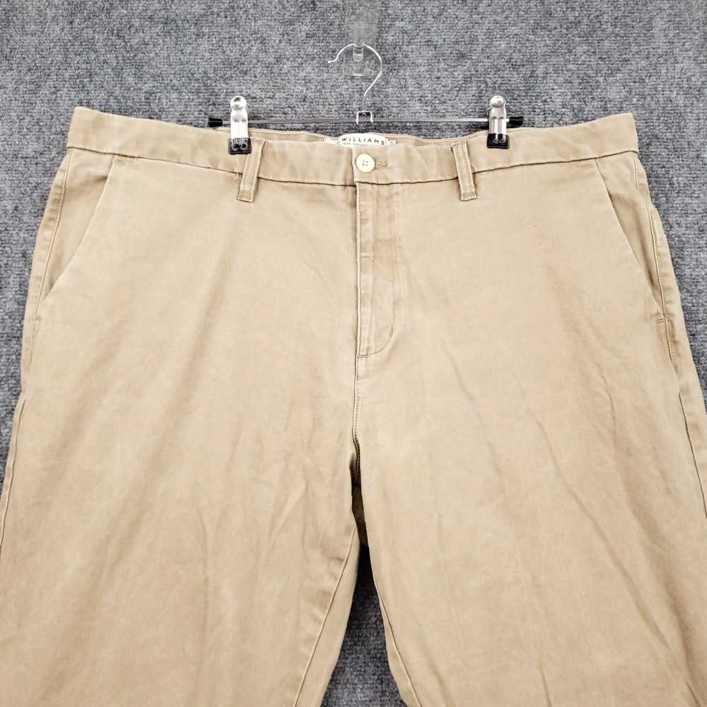 Vintage Khaki Stirling Chino Flat Front Straight … - image 3