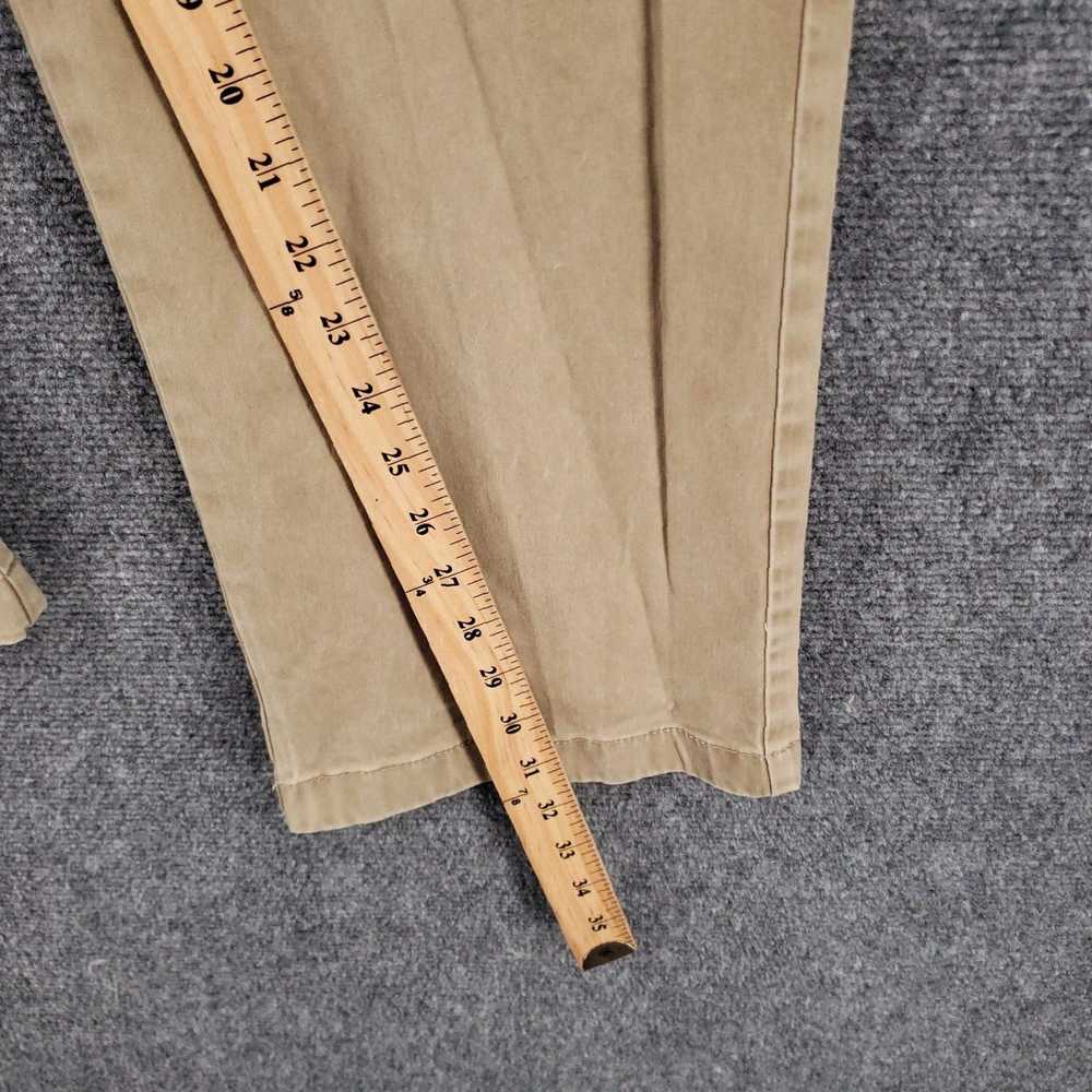 Vintage Khaki Stirling Chino Flat Front Straight … - image 5