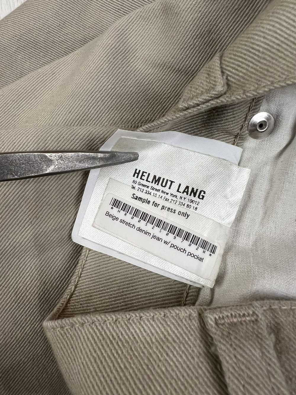 Helmut Lang Archive press sample - 3D pocket denim - image 8