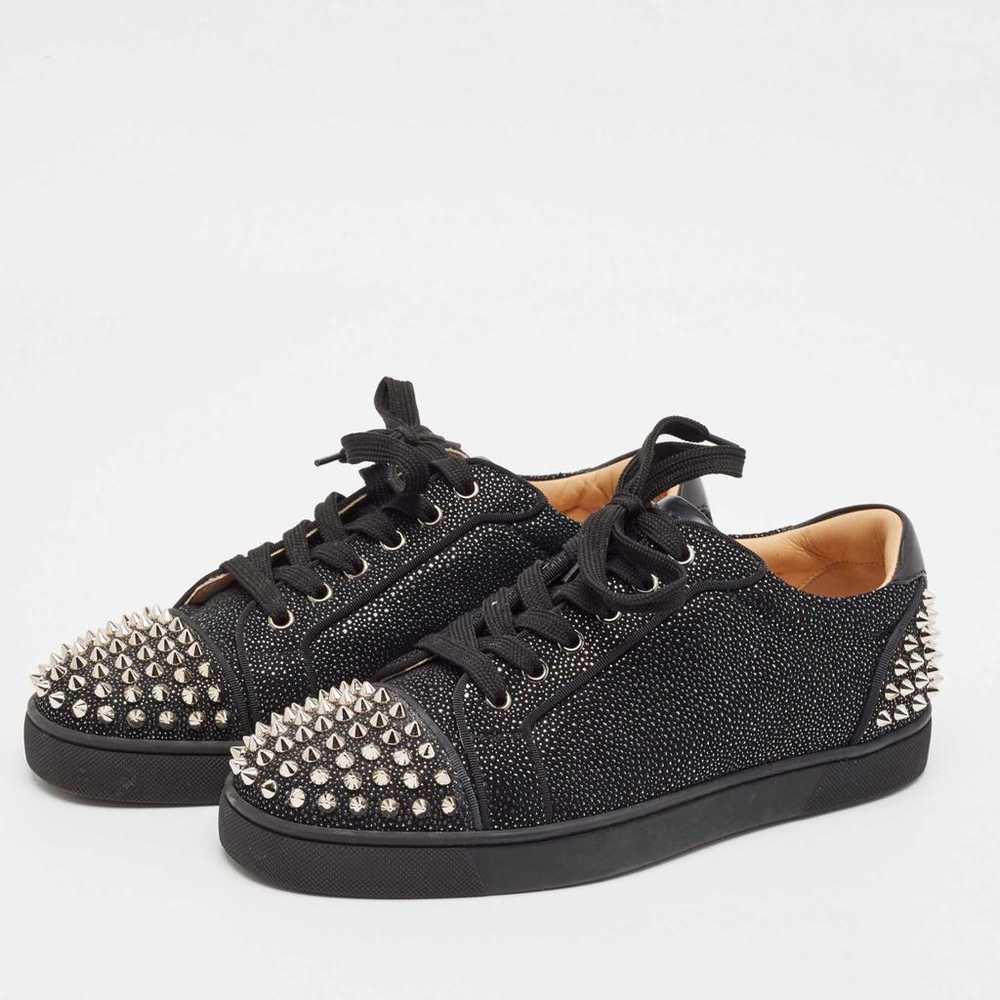 Christian Louboutin Leather trainers - image 2