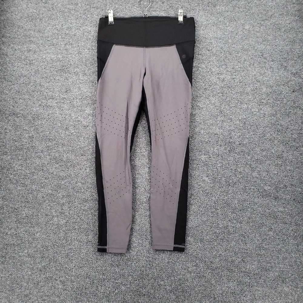 Athleta Womens Small Black Gray Stealth Tru Cool … - image 1