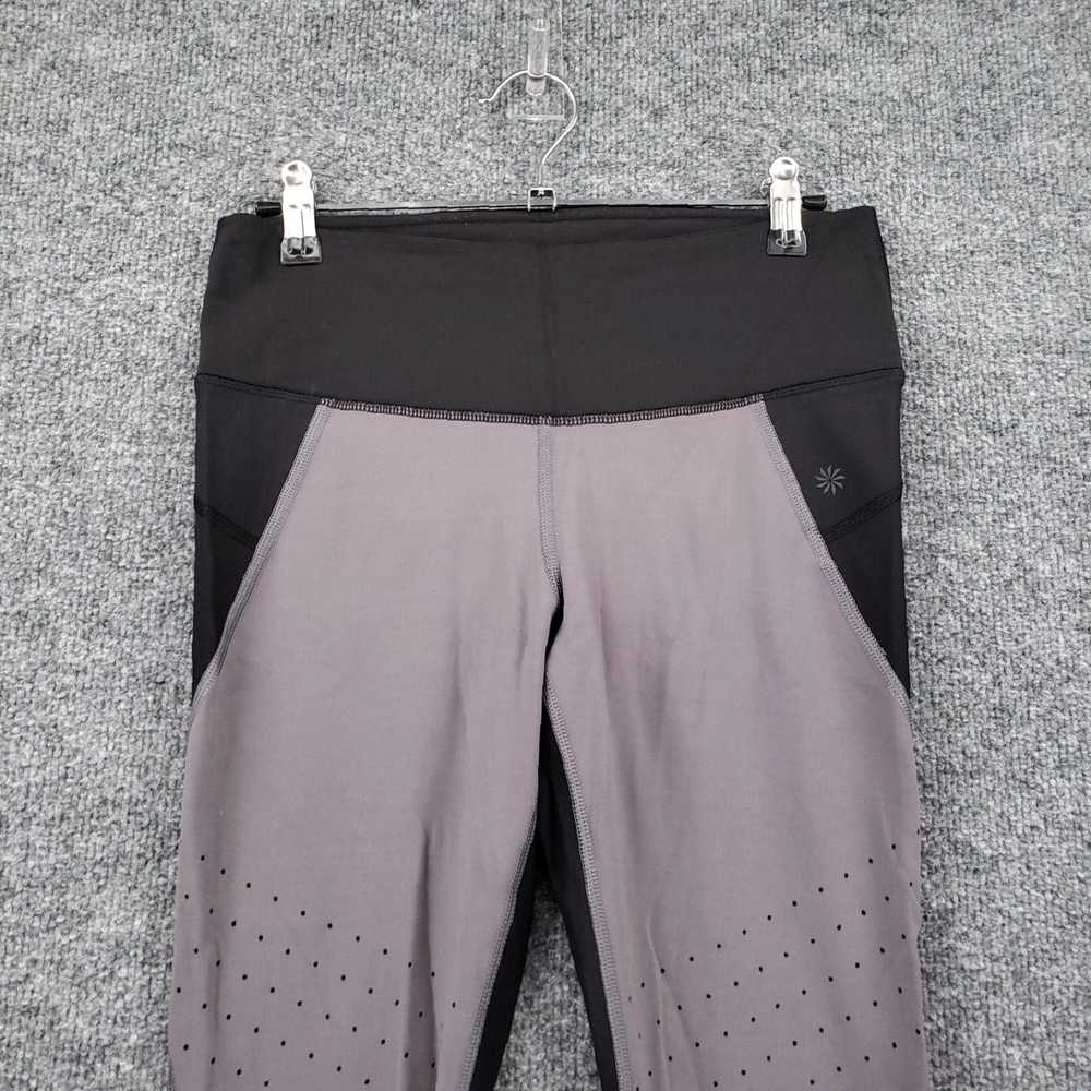 Athleta Womens Small Black Gray Stealth Tru Cool … - image 4