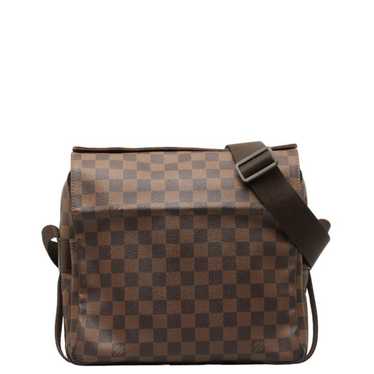 Louis Vuitton Naviglio Brown Canvas Shoulder Bag … - image 1