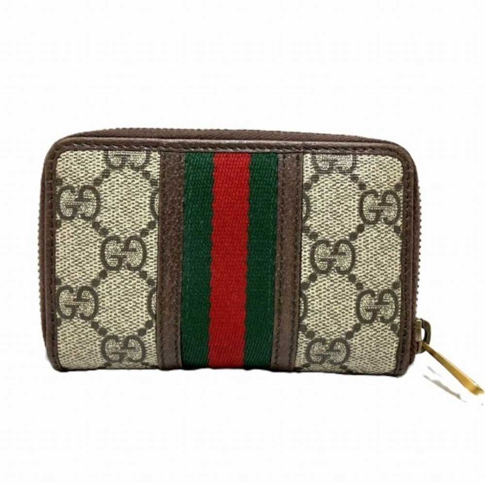 Gucci -- Beige Calfskin Wallet (Pre-Owned) - image 2