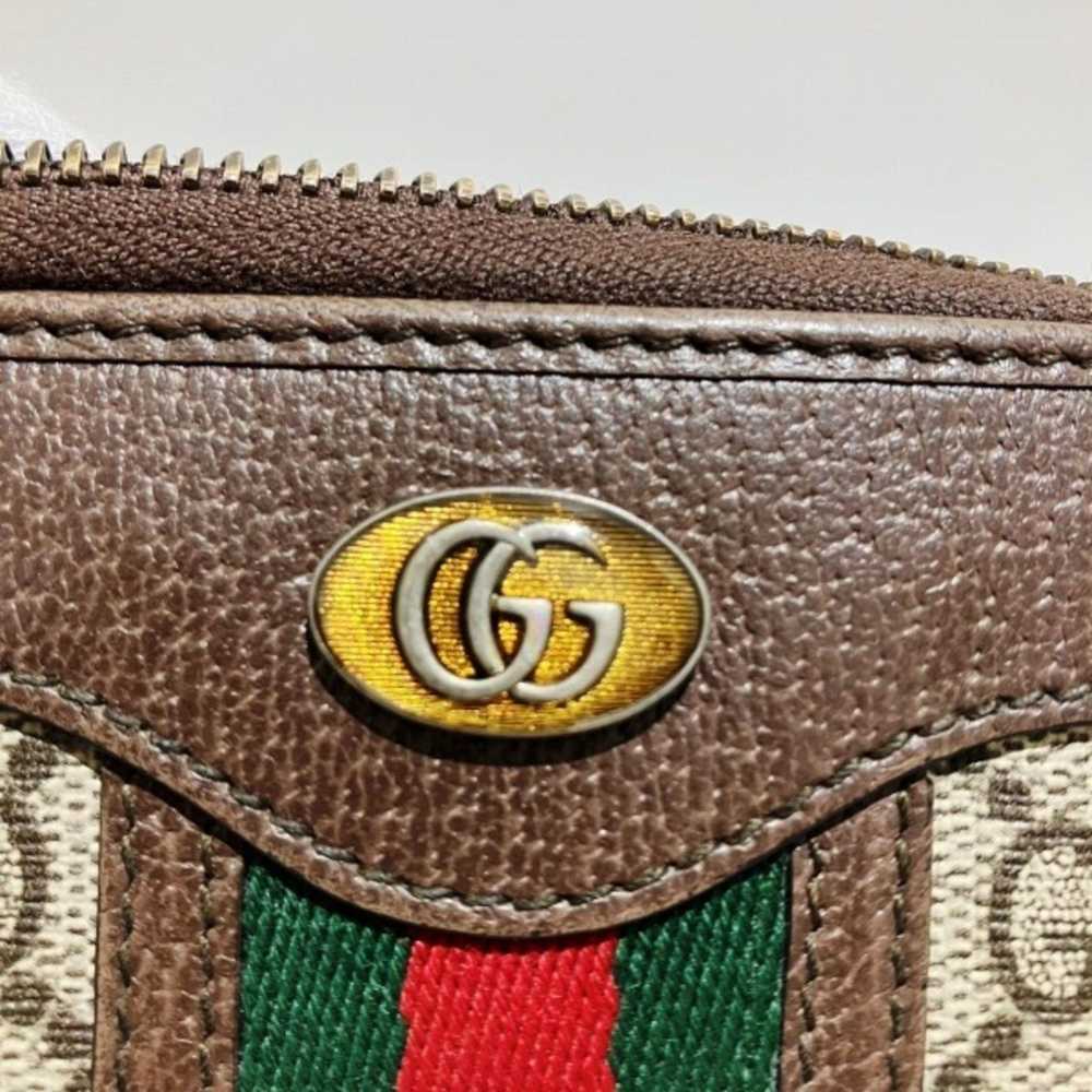 Gucci -- Beige Calfskin Wallet (Pre-Owned) - image 7