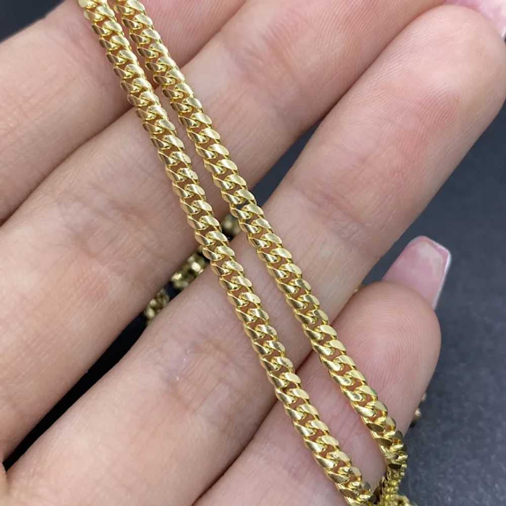 BRAND NEW 14k 20” Micro Cuban Chain - image 5