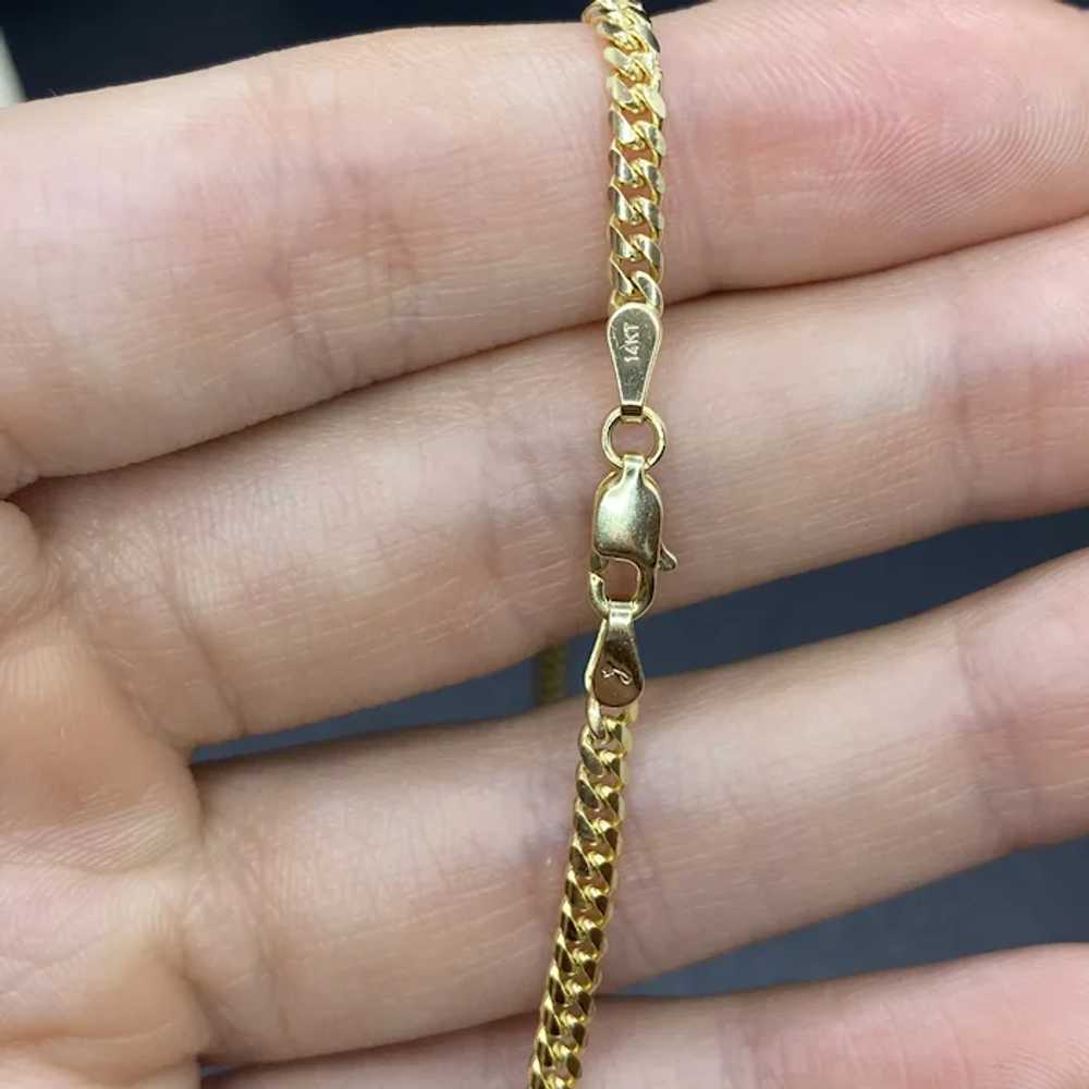 BRAND NEW 14k 20” Micro Cuban Chain - image 7