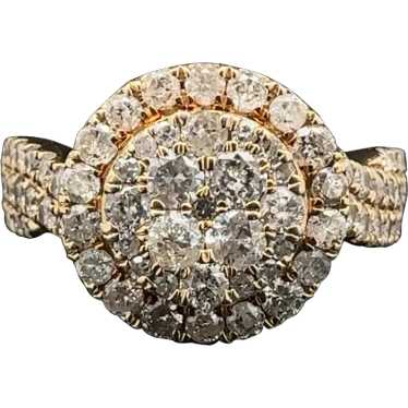 10k 1 CTW Diamond Ring